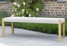 Banc extérieur Calvi de Wilsa Garden 140 cm