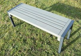 Banc pliable en acier et PEHD 182 x 29 cm - Lifetime