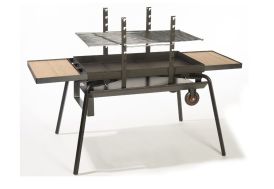 Barbecue Braséro Charbon de Bois Géant Luxe