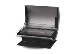 Barbecue au charbon en inox et acier XL60 Duo