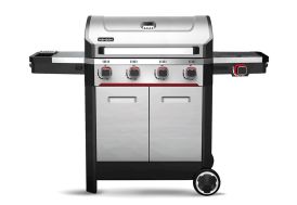 Barbecue au gaz en inox Hamson Mercury 4T