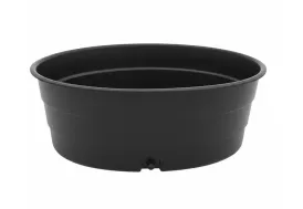 Piscine pour chien et animaux en PEHD noir ø205 cm 1900 L Plast'Up