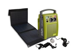 Batterie nomade solaire Izywatt 288 + panneau monocristallin pliant 30 W 