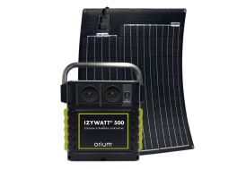 Pack batterie autonome Izywatt 500 et panneau solaire 50 W