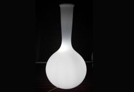 Bowl Vase Lumineux Blanc 38x75cm