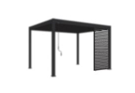 Panneau brise-vue en aluminium pergola Ombréa 1,3 m