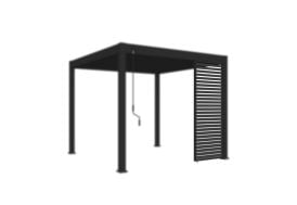 Panneau brise-vue en aluminium pergola Ombréa 1 m