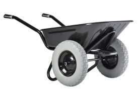 Brouette Haemmerlin roues increvables 100L / 150kg - Aktiv Excellium Twin