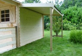 Bucher pour Abri Jardin Bois Solid