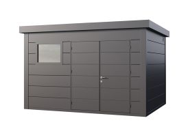 Abri de jardin en métal Eleganto Plus anthracite
