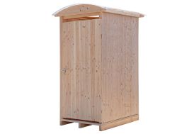Cabine de toilettes sèches extérieure en bois Douglas LécoBox