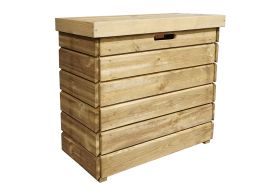 Cache bouteille de gaz en bois 88 x 45 x h.81,5 cm 