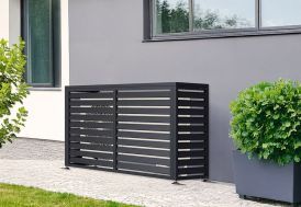 Cache climatiseur en acier galvanisé Boxa M