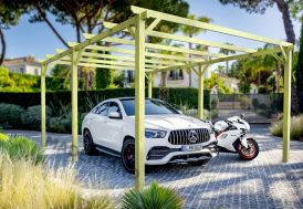 Carport en bois massif Rio Maderland