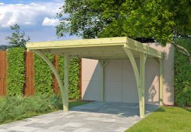Carport en bois autoclave 15 m² Gardenas Lido