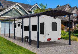 Carport Camping-Car Aluminium/Polycarbonate Palram Arcadia Alpine 12700 46 m² 