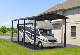 Carport Camping-Car Aluminium et Polycarbonate Palram Arcadia Alpine 8500 30 m² 