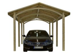 carport en bois Alaska 6 x 4 m jagram