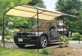 Carport simple en acier et polyéthylène Shelter Logic