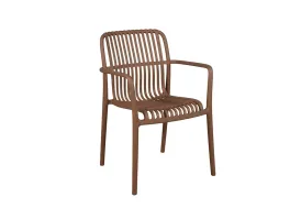 Fauteuil de jardin en résine recyclée Wilsa Garden