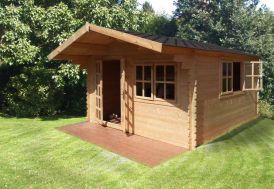 Abri de Jardin Bois Clemati (399x399x256)