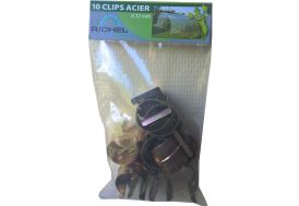 Clips pour Serre Tunnel Richel - Lot de 10