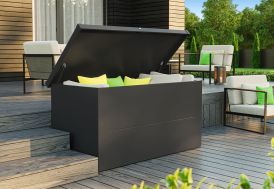 Banc coffre en pin traité autoclave CLAVOS - OOGarden