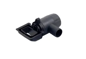 Collecteur pour cuve d’eau de pluie gouttière rectangulaire Eco Quattro noir