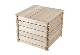 Composteur en bois de châtaigner 340 L