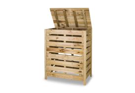 Composteur en bois de pin traité Hortalia 315 L