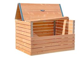 Composteur de jardin en bois et métal Compost Nature 1500 L