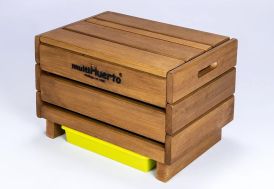 Lombricomposteur en bois autoclave certifié 1 étage 30 L Frutero MultiHuerto