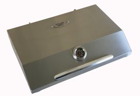 Couvercle de cuisson à charnières pour plancha en inox Roller Grill