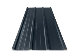 Couverture pour carport simple en acier galvanisé gris