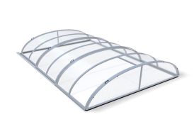 Couverture de Piscine en Aluminium et Polycarbonate Mountfield 390 x 642 x 75 cm