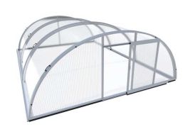 Abri de Piscine en Aluminium et Polycarbonate Mountfield 380 x 854 x 132 cm