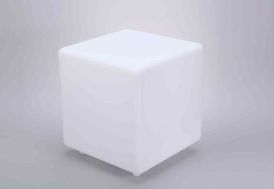 Cube Lumineux Multicolore Autonome à Énergie Solaire