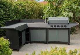 Cuisine d'extérieur en acier époxy Cook'in Garden