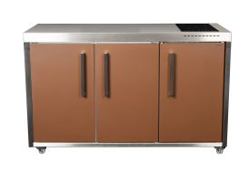 Cuisine extérieure Stengel 150 cm avec réfrigérateur et plaque à induction