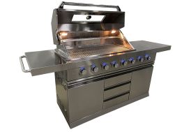 Cuisine extérieure en acier Bristol