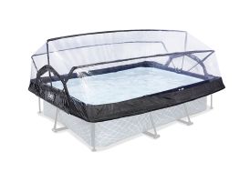 Dôme de protection pour piscines tubulaires rectangulaires Exit Toys