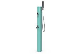 Douche solaire en aluminium Jolly Go vert opaline