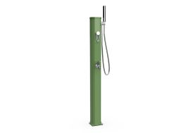 Douche solaire en aluminium Jolly Go vert