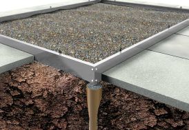 Embase pour Serre de Jardin en Acier Galvanisé Halls Popular 66 Alu