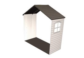 Kit d'extension Fenêtre pour abris PVC 6406/60015/6418/6405/60005
