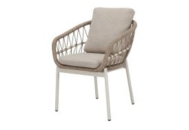 Fauteuil de jardin en aluminium et corde - Tropea beige Best