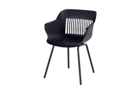 Fauteuil de Jardin en Aluminium et Résine Hartman Jill Element Noir