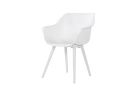 Fauteuil de Jardin en Aluminium et Résine Hartman Sophie Studio Blanc