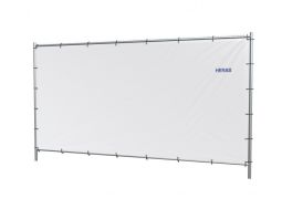 Filet pour barrière de chantier en PEHD blanc - 130 gr/m² Jet7Garden