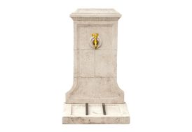 Fontaine de jardin murale en pierre reconstituée - Toscane Roc de France